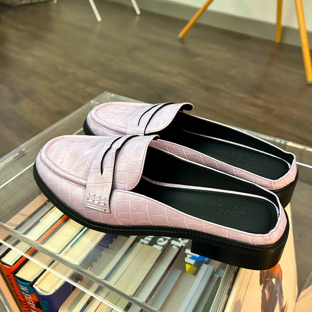 Loafer mules